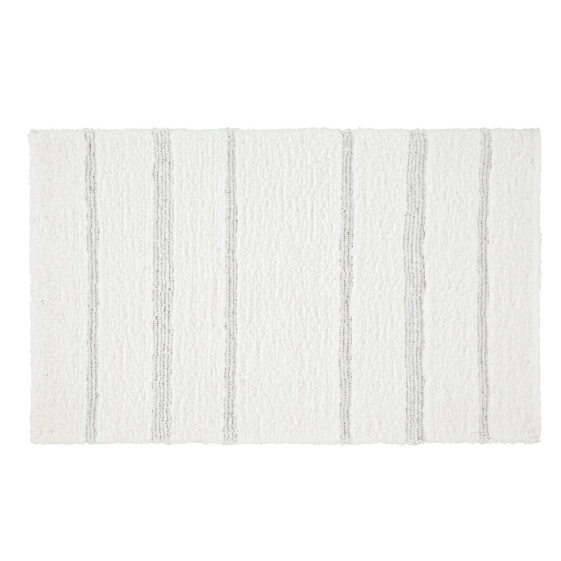 Sparkle Bath Mat, White