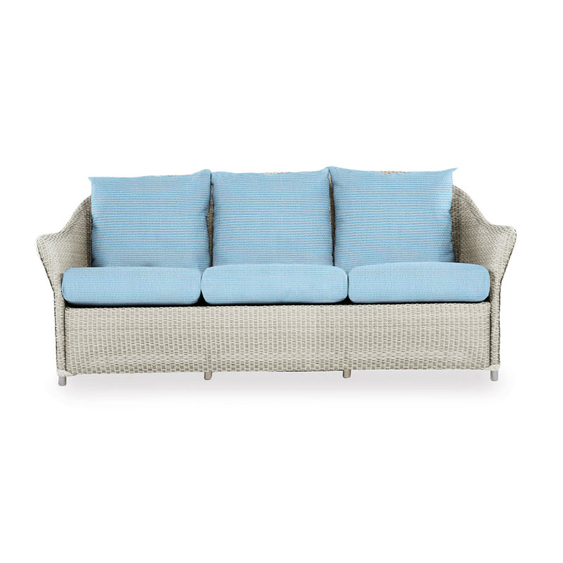 Weekend Retreat Outdoor 3 - Seat Patio Sofa, Callen Driftwood, Linen