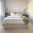 Jenny Upholstered Bed Frame with Storage, Modern Wingback Design Bed, Metal Bed Frame with High Headboard, Wood Slat Support, No Box Spring Required-1384807178