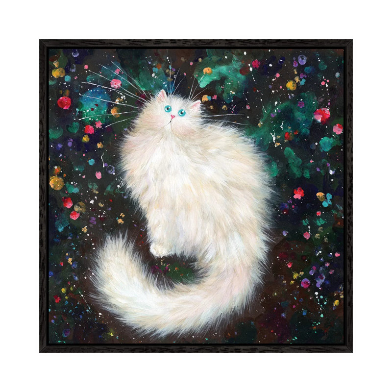 Twilight by Kim Haskins - Print on Canvas, Black Framed, 66.04 cm H x 66.04 cm W