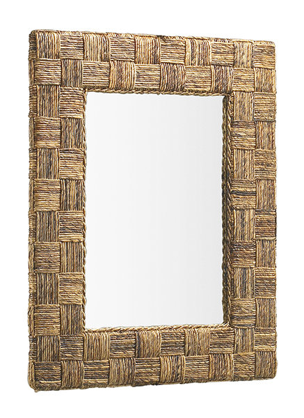 Wall Mirror, 100 cm H x 80 cm W x 6 cm D