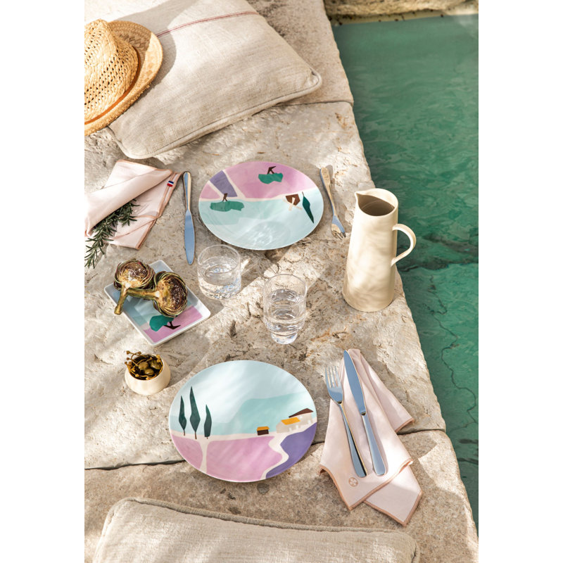 Destination Sud Salad/Dessert Plate