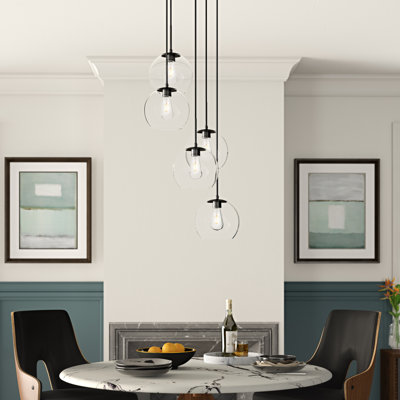 Janna 5-Light Globe Cluster Pendant