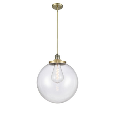 Franklin Restoration - Frederick - 1 Light 16" Stem Hung Pendant - Bulb Not Included