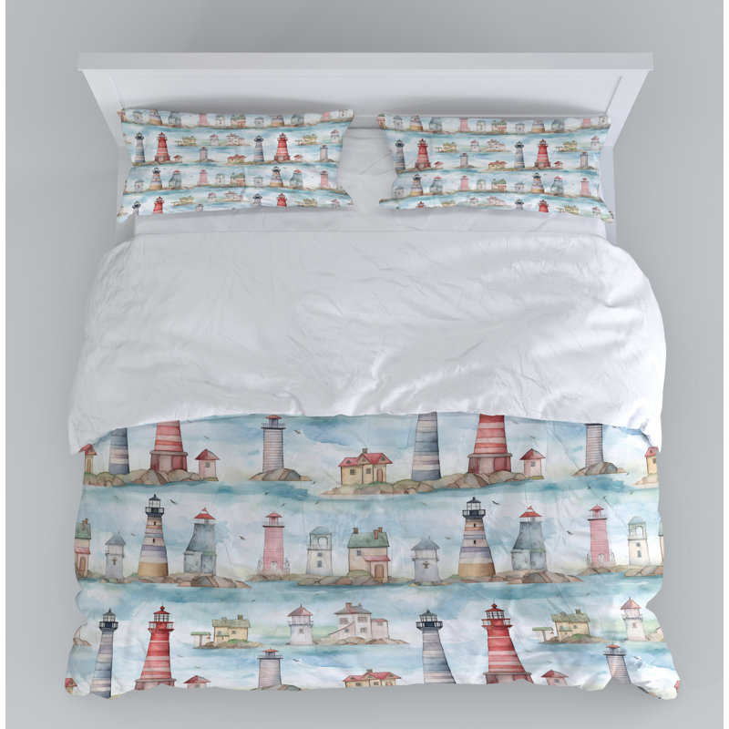 Abstract Duvet Cover, King Duvet Cover + 2 King Shams
