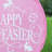 24"H Easter Metal Egg Yard Stake