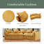 Canapé modulaire modulaire, canapé en forme de U avec canapé pour cinq personnes et coussins, grands canapés en tissu de chenille minimalistes modernes, ensembles de meubles de salon-1420671346