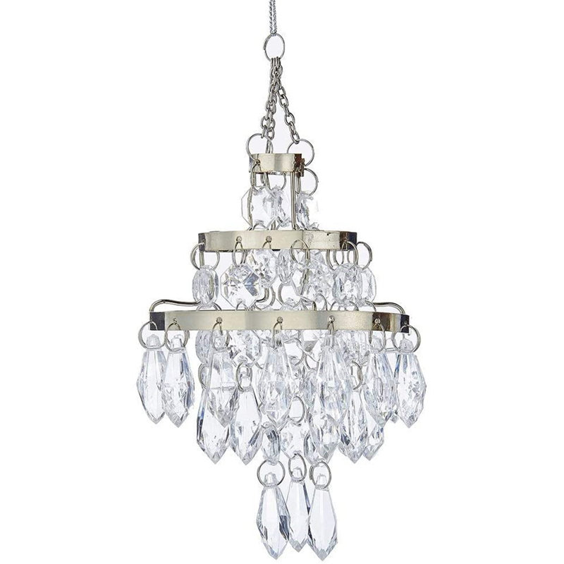 0.3'' Glass Hanging Figurine Ornament