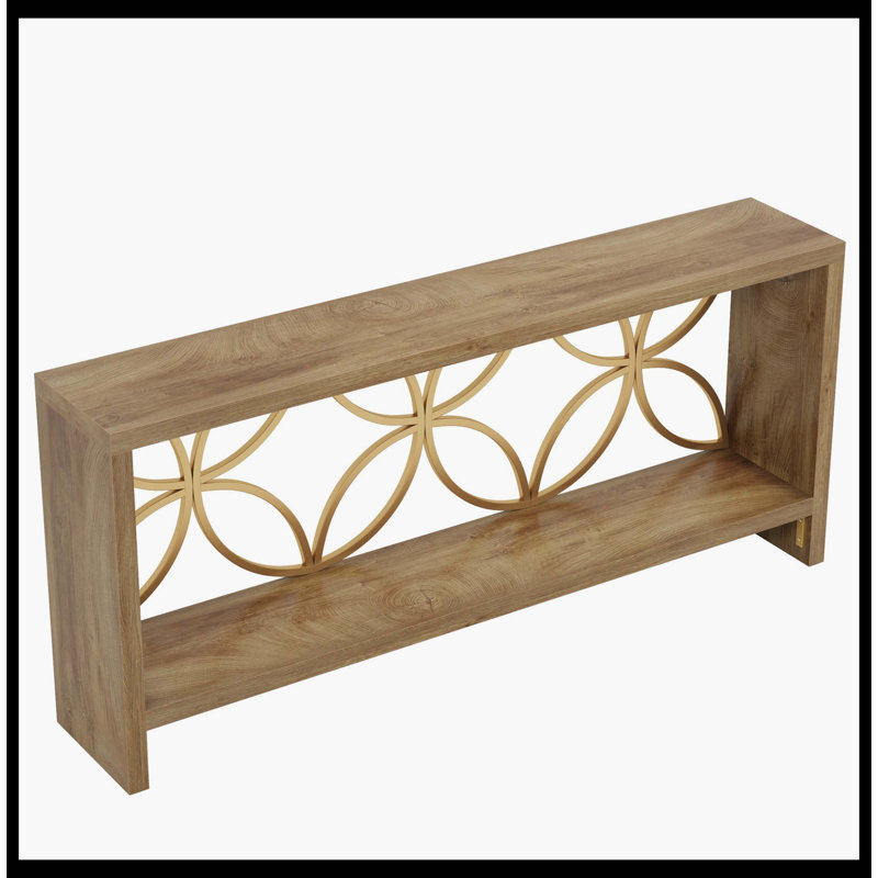70.9" Console Table, Farmhouse Sofa Table Entryway Table With Storage
