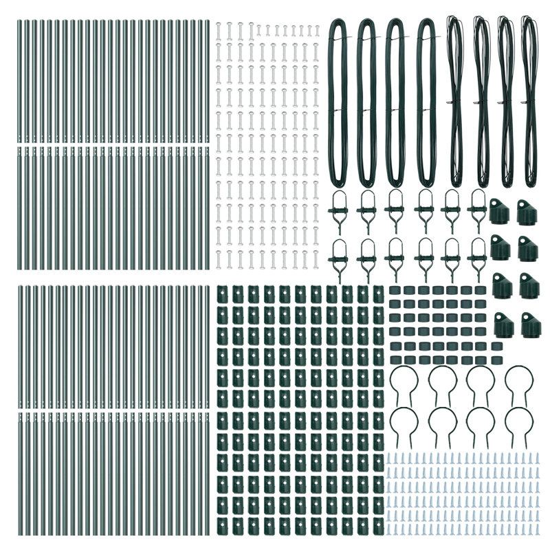 150cm H x 3.2cm W Metal Fencing Kits