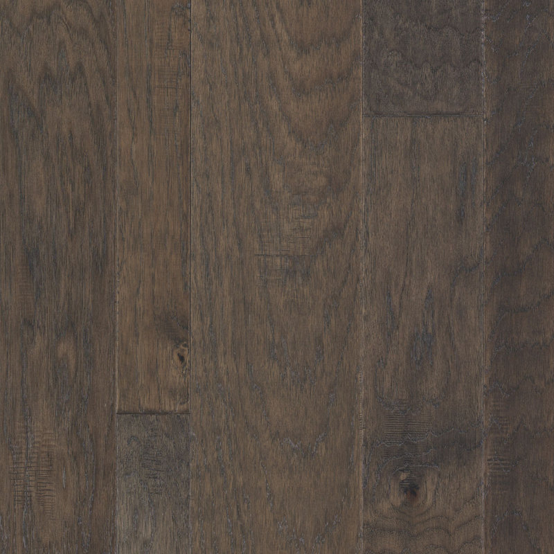 Planchers de bois franc d'ingénierie Wesick Heights Hickory de 3/8 po d'épaisseur x de largeur aléatoire x de longueur variable