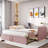 Upholstered Daybed with Pop Up Trundle Amala-2133699409