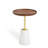 Modholic Amo Wood Top Side Table