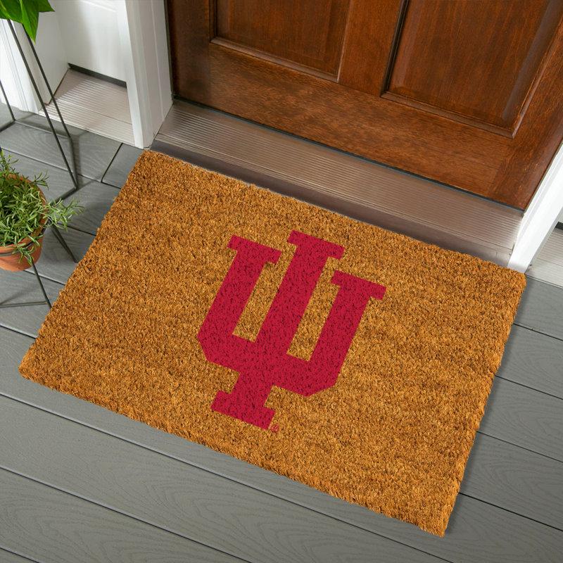 Grand tapis couleur coco 36 po x 24 po Indiana University