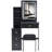 Ray Cabinet Vanity Table with Padded Stool-184102689