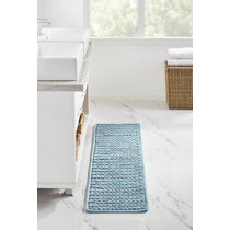 Alex Reversible Black and White Bath Runner Rug 24x60 + Reviews