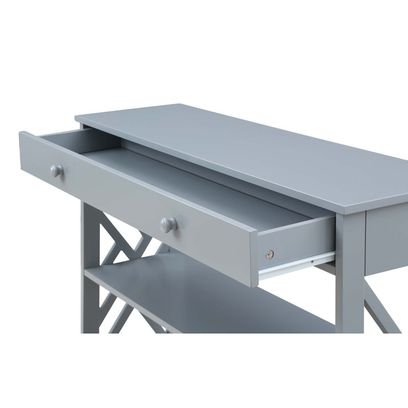 Huggard 39.5'' Console Table, Gray