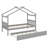 House Bed With Trundle Bed-585291349