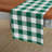 Morgan Check - 100% Pure Linen Table Runner-114726922-114726915