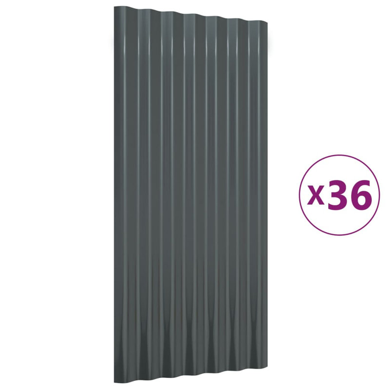 VidaXL Steel Ramp, 31.5" x 14.2"
