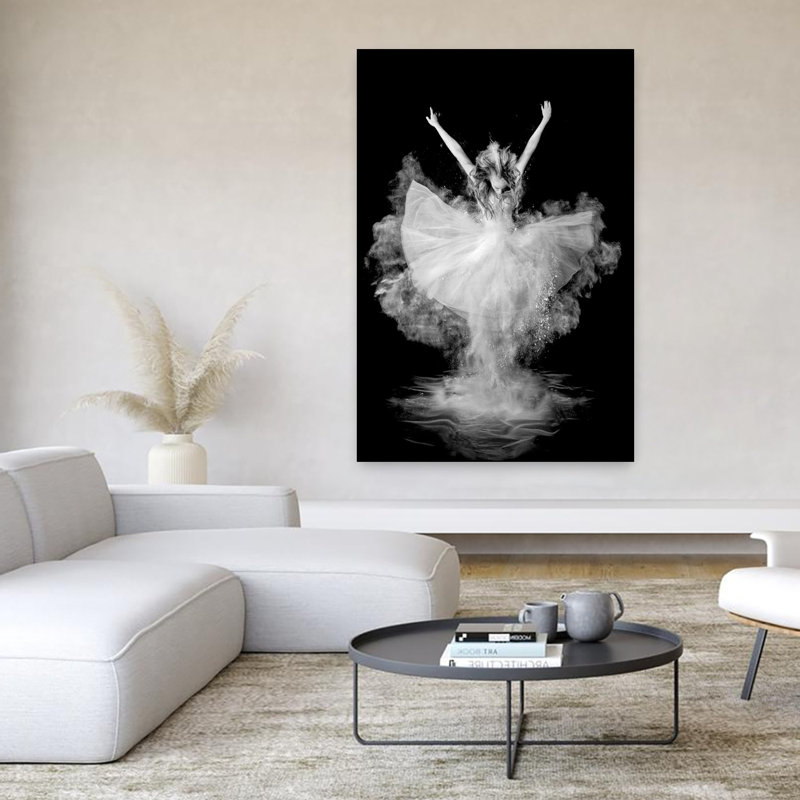 Art dramatique élégant éthéré, H 60 po x l 40 po