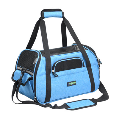 Soft-Sided Collapsible Pet Carrier for Small Dogs,Cats,Puppy Airline Approved