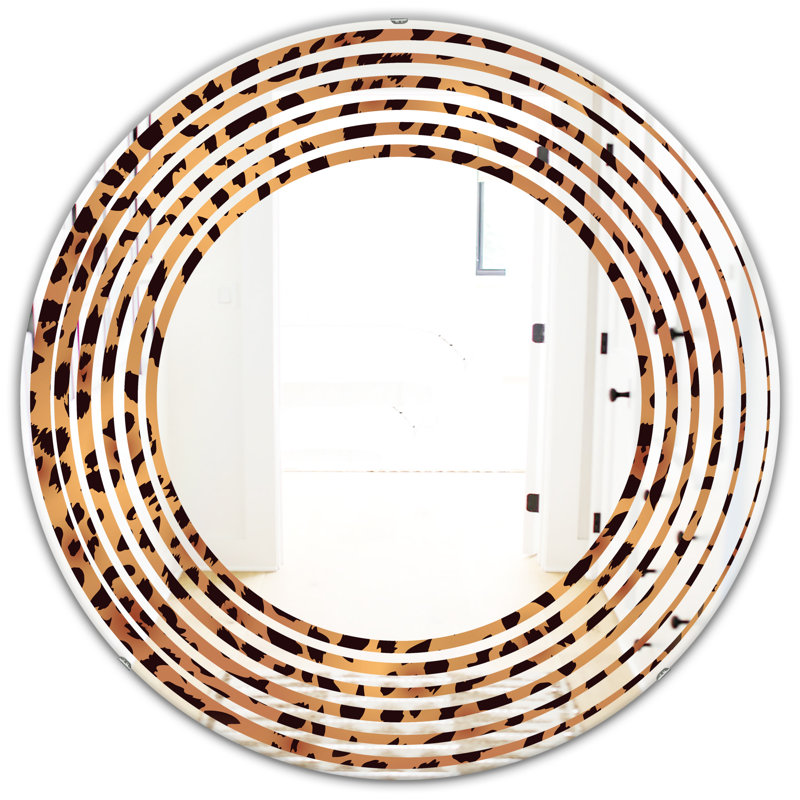 Miroir mural Wave, H 31,5 po x l po