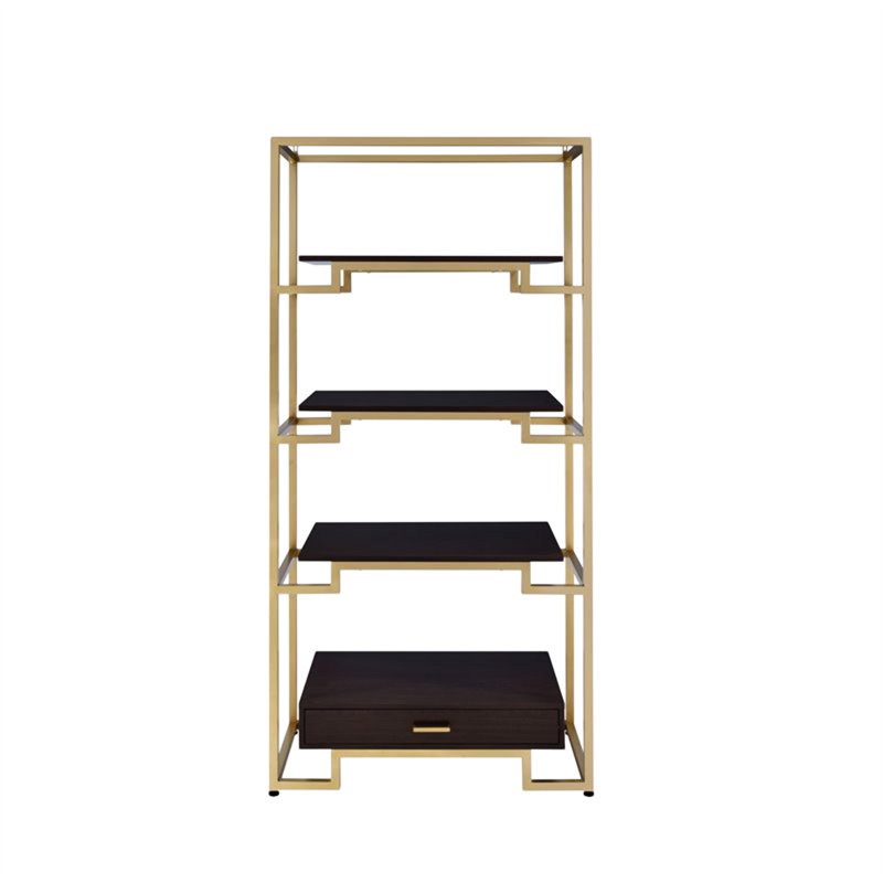 Yumia Bookshelf In Gold