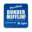 Sous-verres en papier The Office Dunder Mifflin Logo | Ensemble de 6