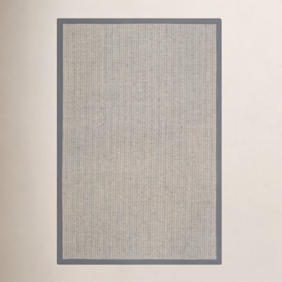 Brown Gray Jute Rug