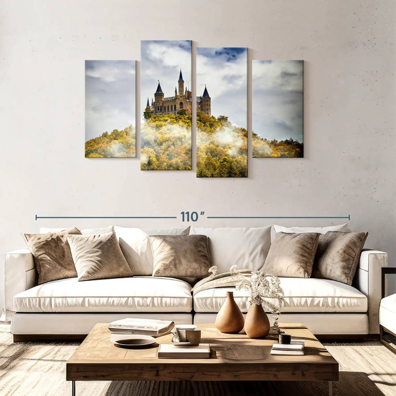 Lilie Hohenzollern Castle, H 48 po x l 75 po
