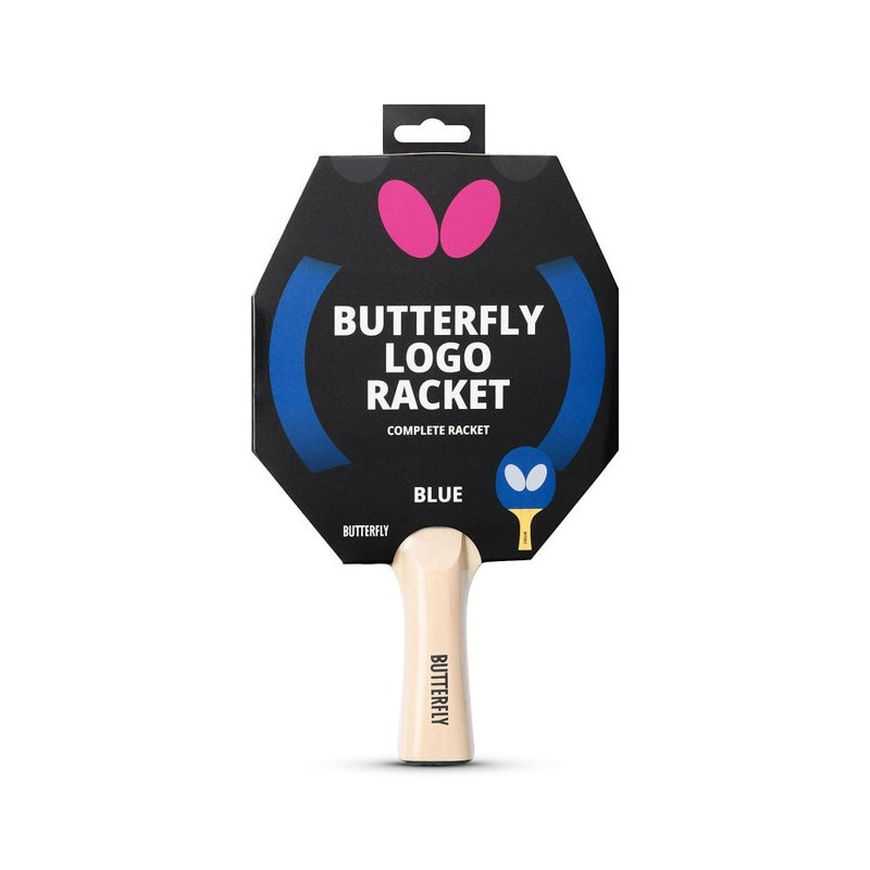 Butterfly Logo Table Tennis Bat, Blue