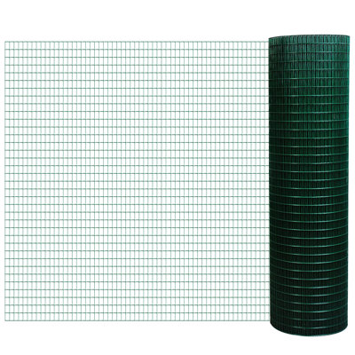 98' Length X 35.5" Height Steel Hardware Cloth Fencing Netting For Aviary, Chicken Coop, Rabbit , Garden Security & Animal Long High Fence