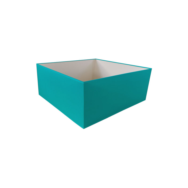 Silk Rectangle Lamp Shade ( Uno ), Capri, 27cm H x 45cm W x 45cm D