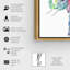 Éléphant floral - Impression sur toile-2094225396-2094225398