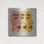 «Three faces» par Andreas Magnusson, art mural en métal-1990372224