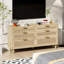 Commode 59 "en rotin avec tiroirs