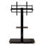 Support de plancher pivotant noir TransDeco