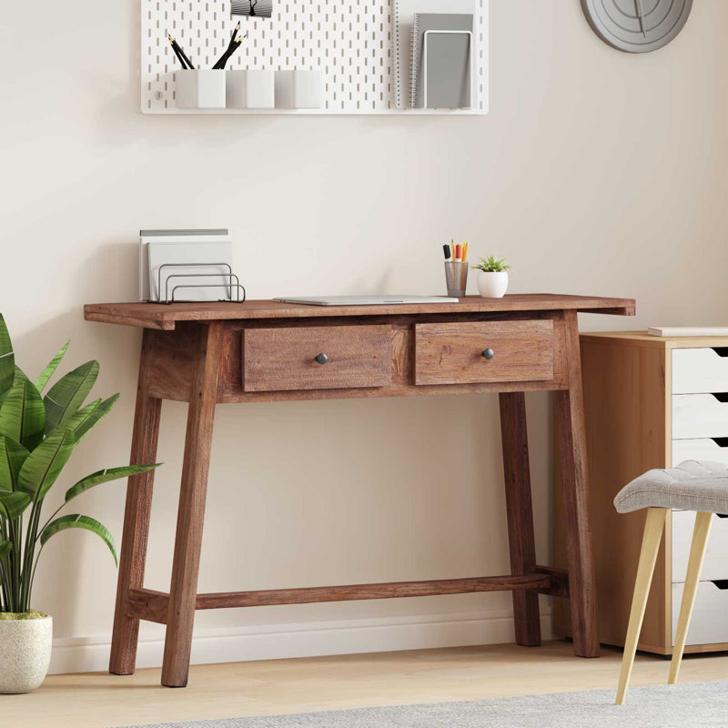 110cm Solid Wood Console Table
