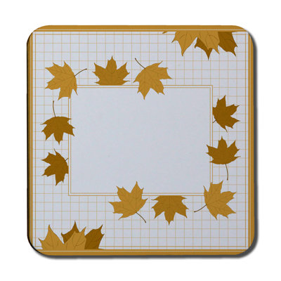 Square 6 Piece Coaster Set