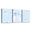 3 Piece Wrapped Canvas Print-1964667911