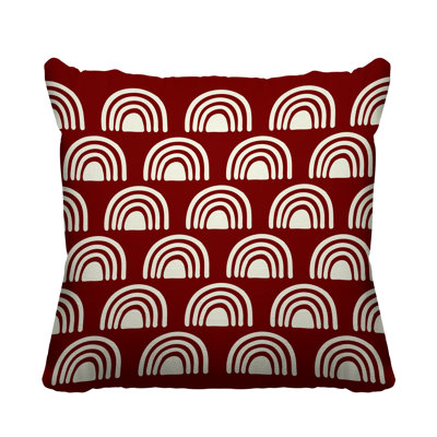 Coussin décoratif à motif abstrait