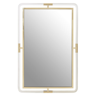 Joshua Metal Flat Wall Mirror