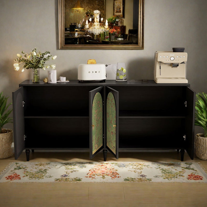 French-style retro four-door sideboard