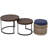 Round Nesting Coffee Table with Ottoman-102629976