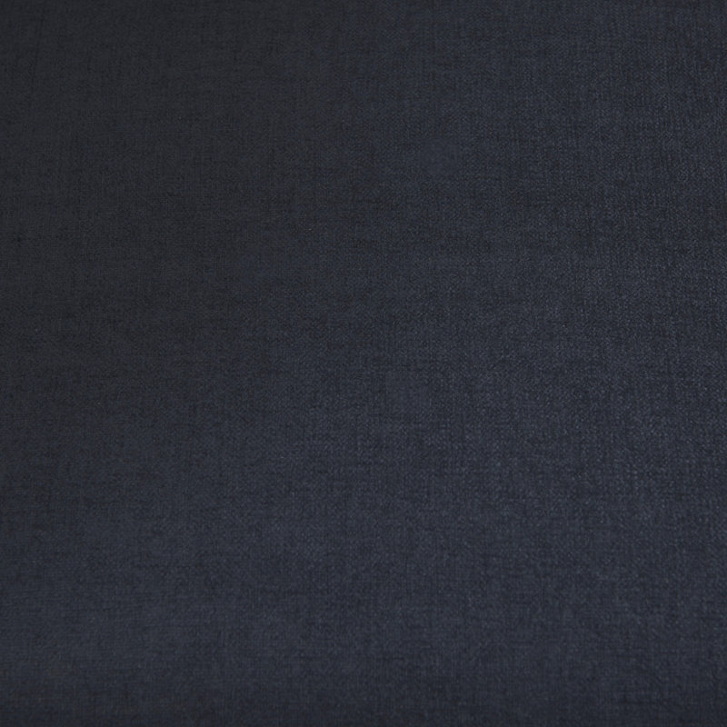 Damiere Upholstered 90.16'' Sofa, Navy Polyester Blend