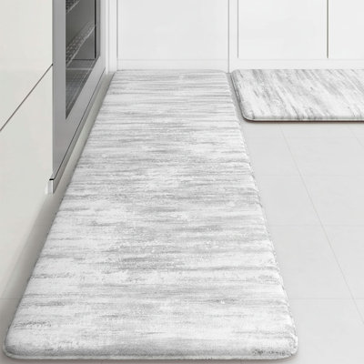 Ensemble de 2 tapis de cuisine anti-fatigue