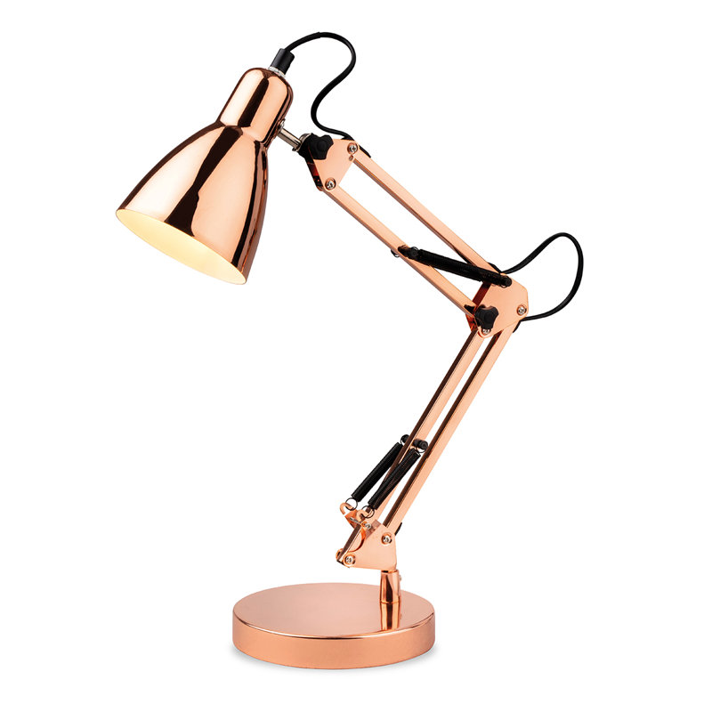 Metal Table Lamp, Chrome, Chrome, Chrome
