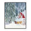 «Woodland Creatures Winter Campfire», estampe numérique, conception de Nabeela Rumi-119209259-119209261