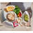 8pc Divided Server with Lazy Susan and Lid.  PolyPropylene